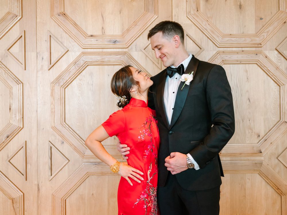 Jacksonville groom in bespoke black tuxedo with shawl lapel