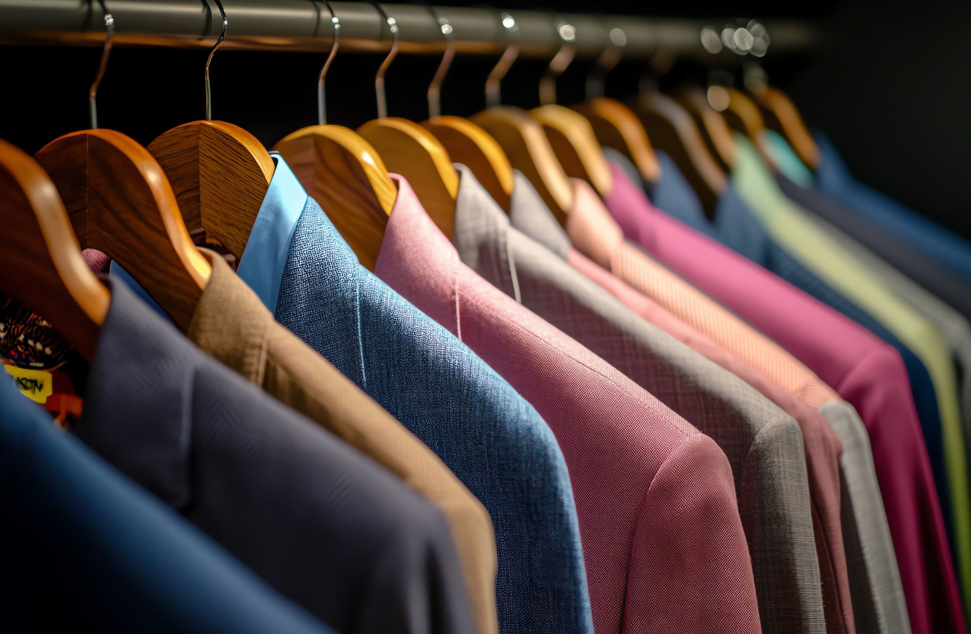 Executive wardrobe planning—suits, shirts, and sportcoats